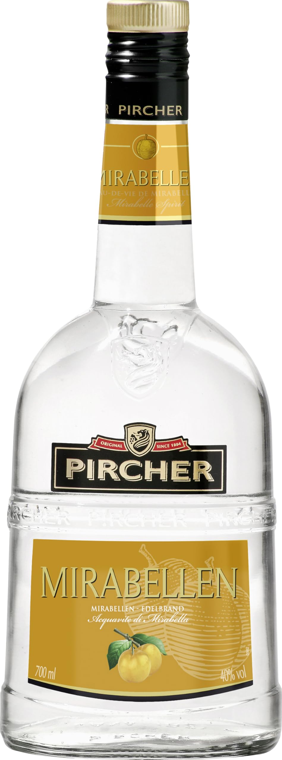 Pircher Mirabelle Obstbrand, 1er Pack (1 x 0,7L)