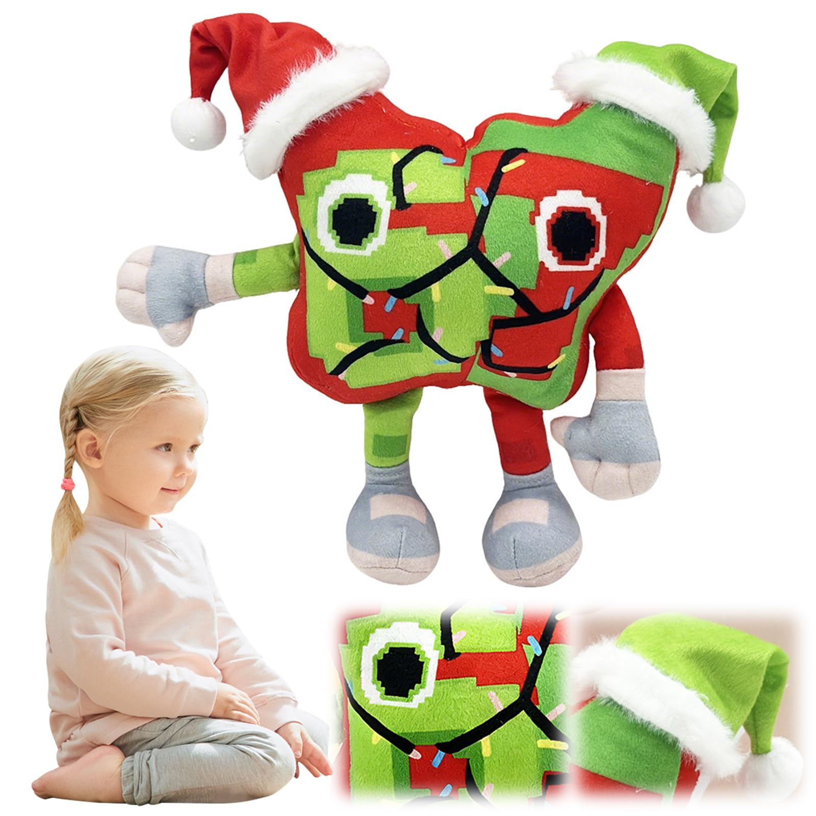 Festive 67 Peluche Six Seven Peluche Morbido Peluche Numero Personaggio Regalo di Compleanno