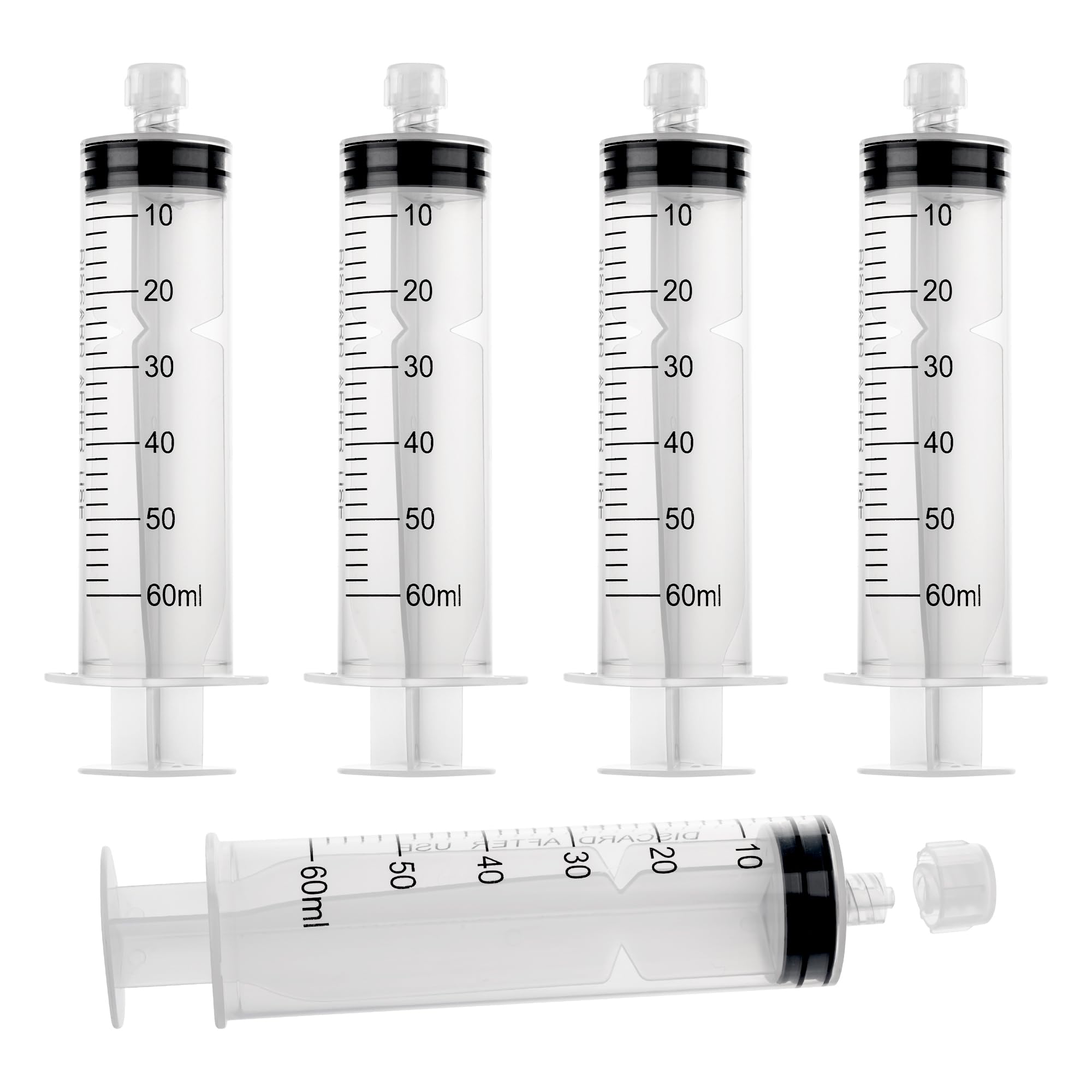 60mL Syringes without Needle, Sterile, Individually Wrapped