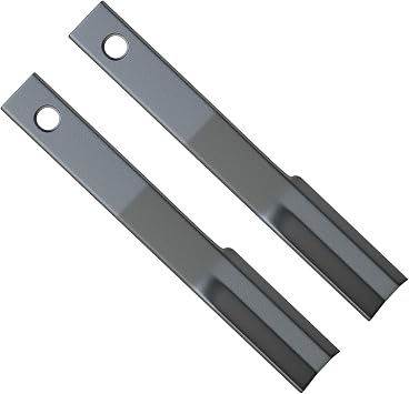 Replacement Land Pride Rotary Cutter Blades, 820-198C Lawn Mower Blades and Compatible Rotary Replacement Blades for Brush Mowers (2 Blade Set)