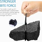 300 Pcs Cable Zip Ties Heavy Duty, Tie Wraps 4+8+12 Inch Black Whtie Cable Straps Durable Auto-Locking Cord Wraps for Home Office Gardening