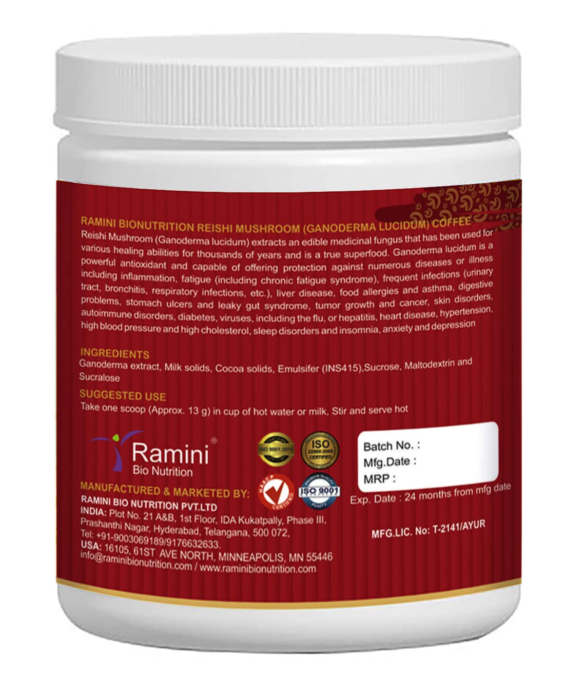 GANODERMA COFFEE (200 gm) - Image 4 thumbnail