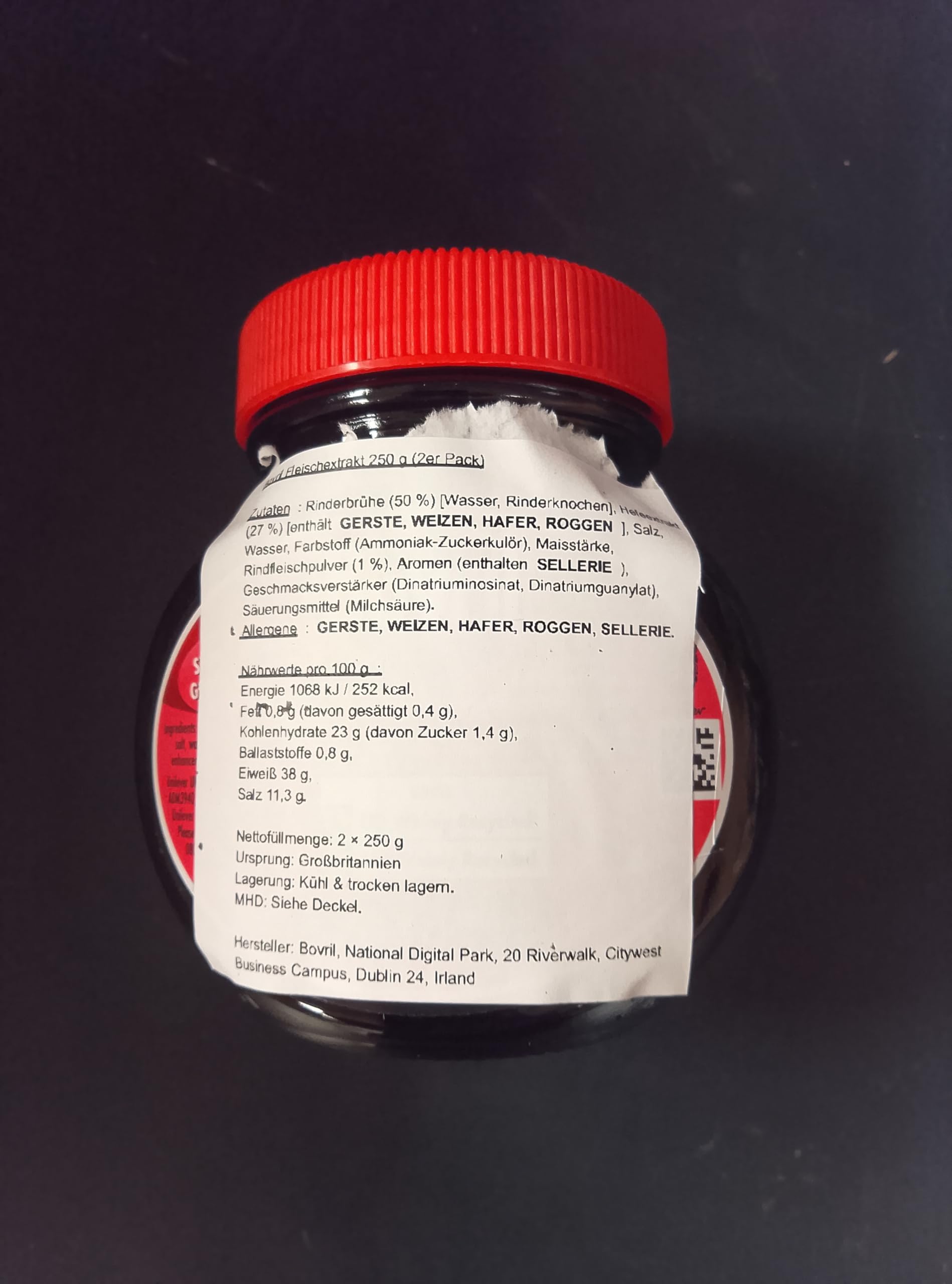 Bovril Beef Extract 250g - Pack of 2