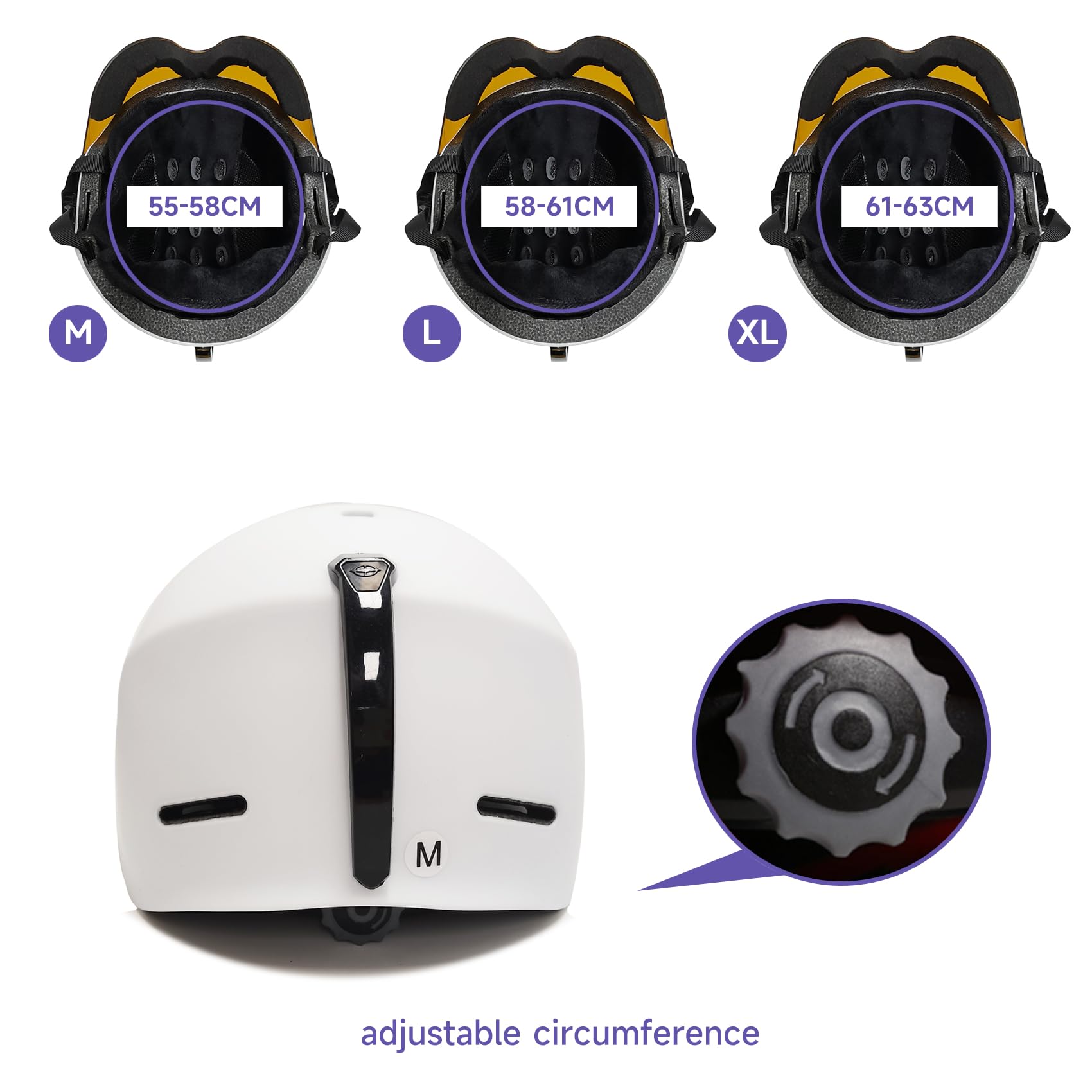 2-in-1 Vizier Ski Snowboard Helm, Snowboard Helm Met Afneembaar