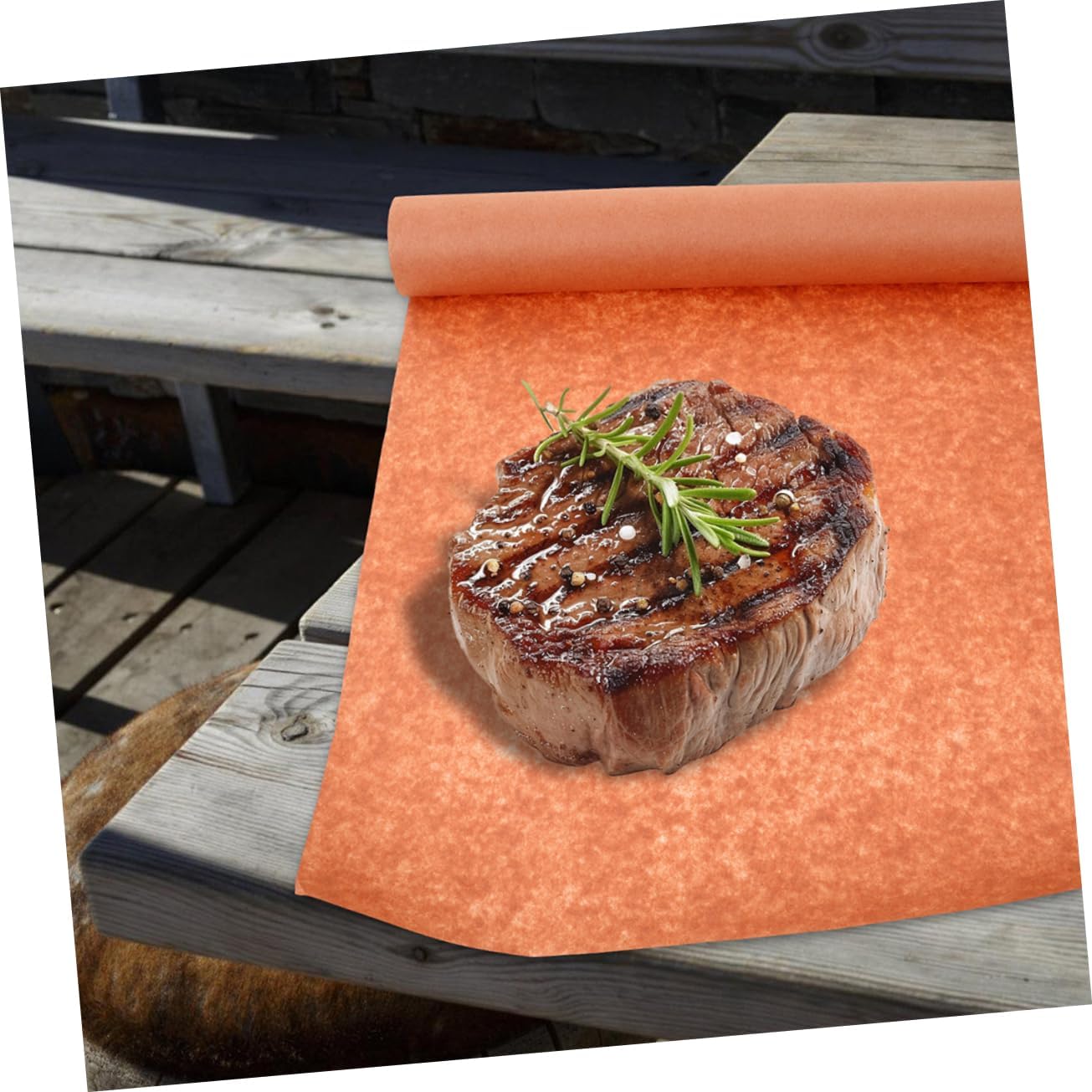 Brown Paper Kitchen Butcher Paper Roll for Grilling and Air Fryer