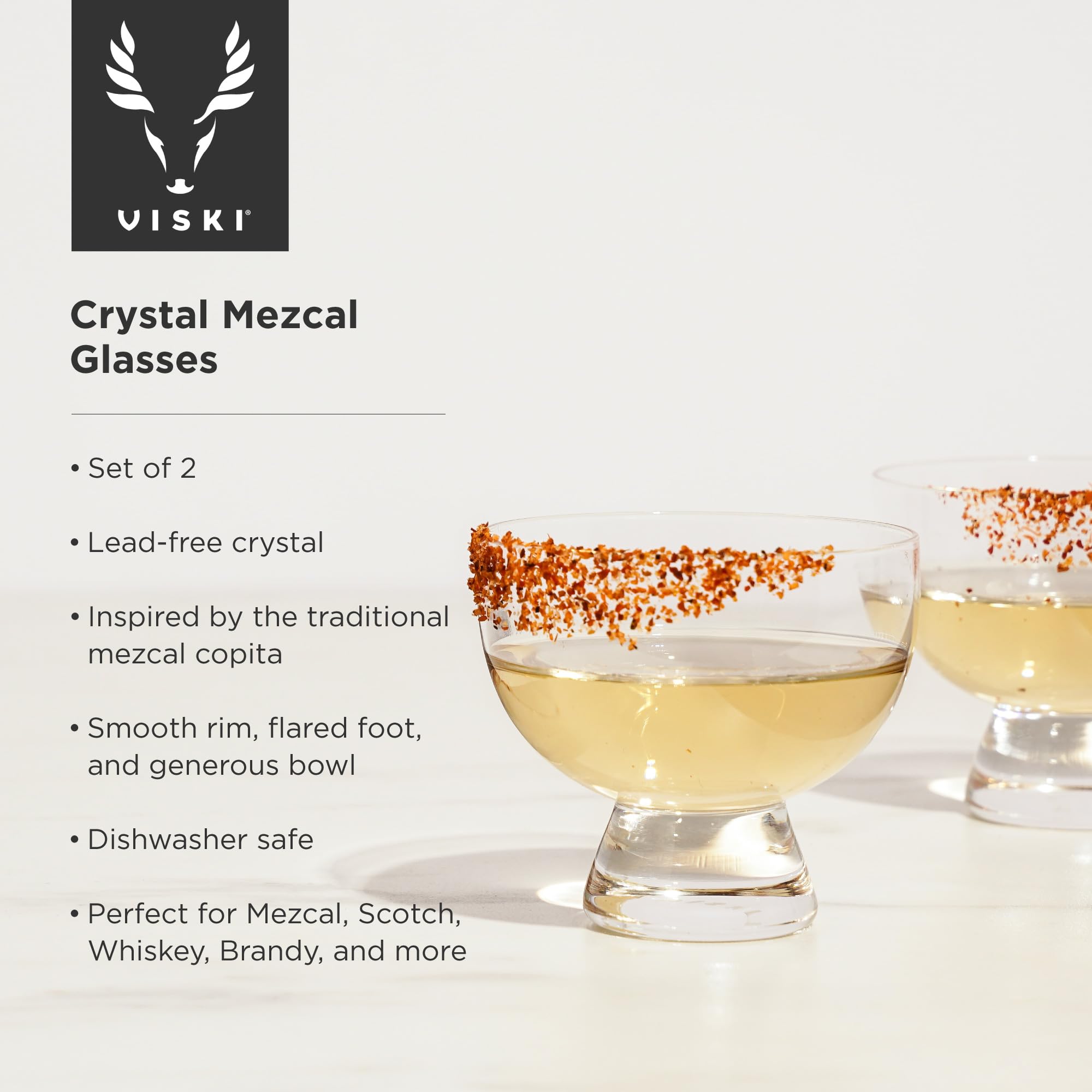 Viski Set Di 2 Bicchieri In Vetro Di Cristallo Con Base Senza Piombo Bicchieri Da Whisky Classici Da 8 Once 237 Ml 92955057