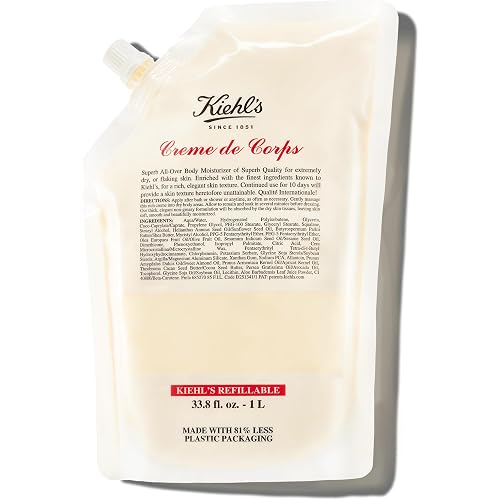 Kiehl's - Creme de Corps Body Lotion, with Cocoa Butter, Fast Hydration