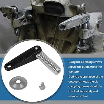 Amazon.co.jp: ボートモーターハンドル トランサムクランプ