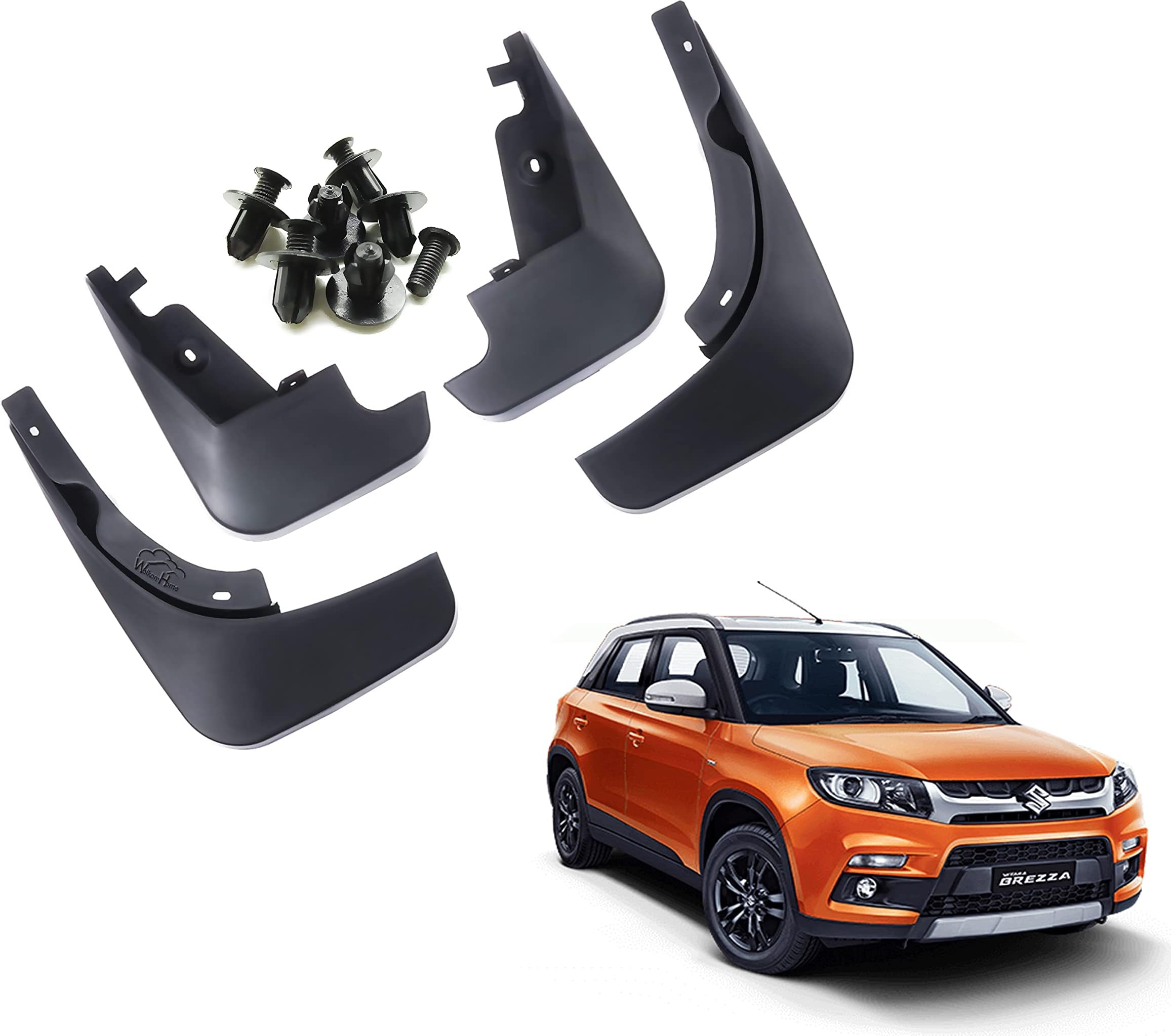 - WolkomHome Mud Flap for Vitara Brezza