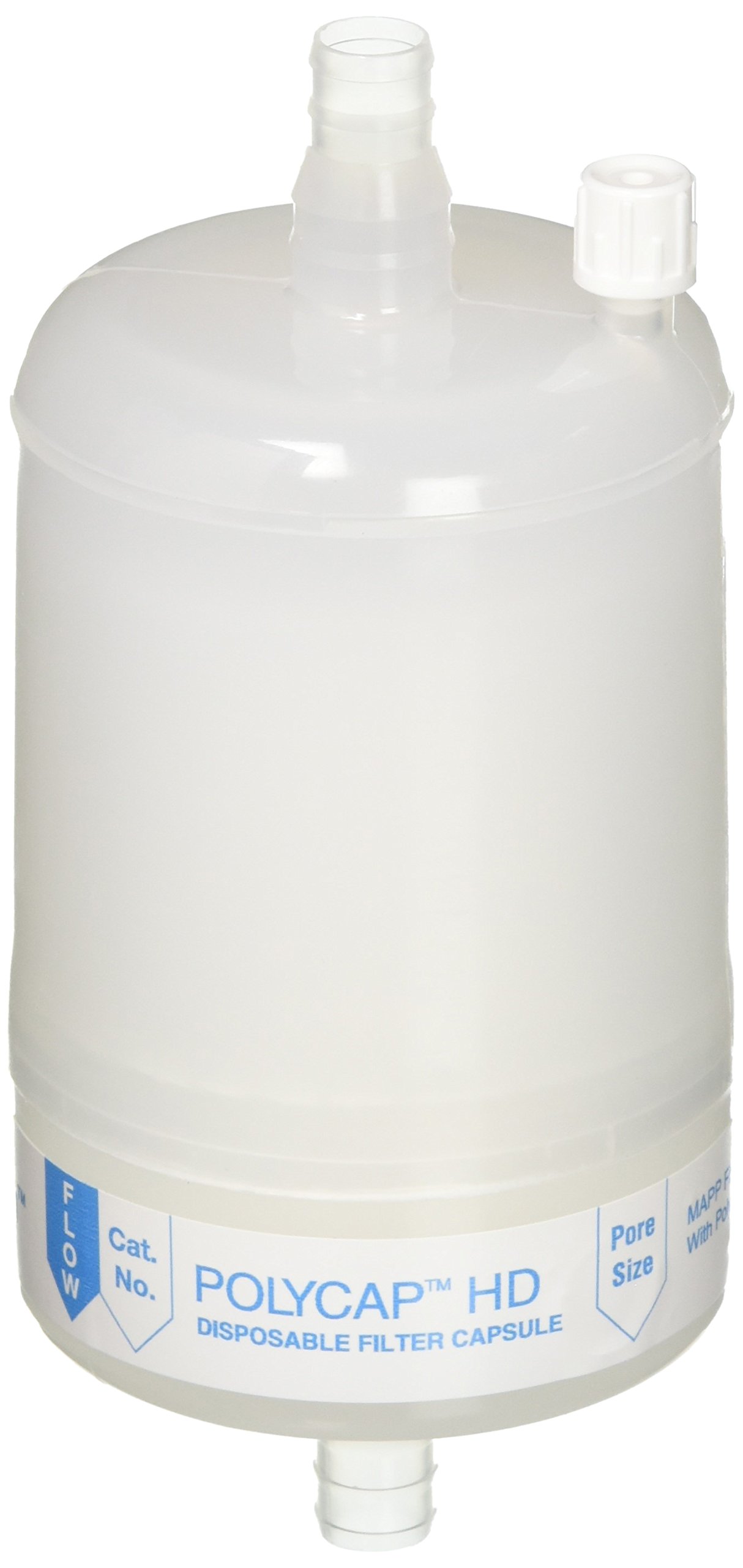 Whatman 4651B75EA 67037511 Polycap 75 HD Capsule Filters USP Class VI Non-Sterile P.P. Membrane, 10.0 Max Volume 21000 ml/m
