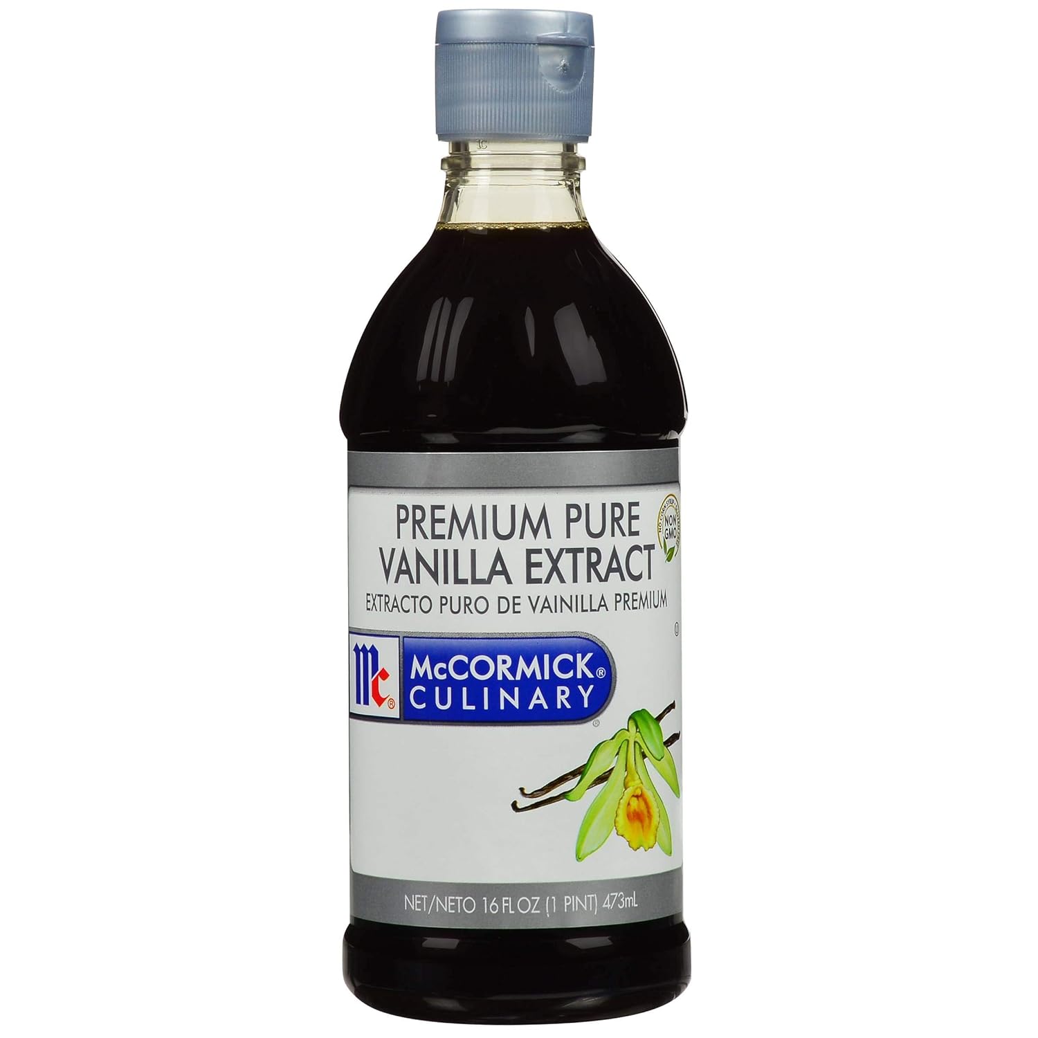 McCormick Pure 1 Fold Vanilla Extract 1 pint bottle, 6