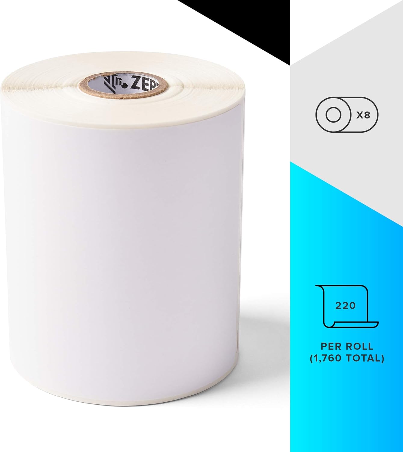 Zebra Dymo XL Shipping Labels 4 x 6 in Compatible with Dymo LabelWriter 4XL Printer 8 Rolls 10033433SP : Industrial & Scientific