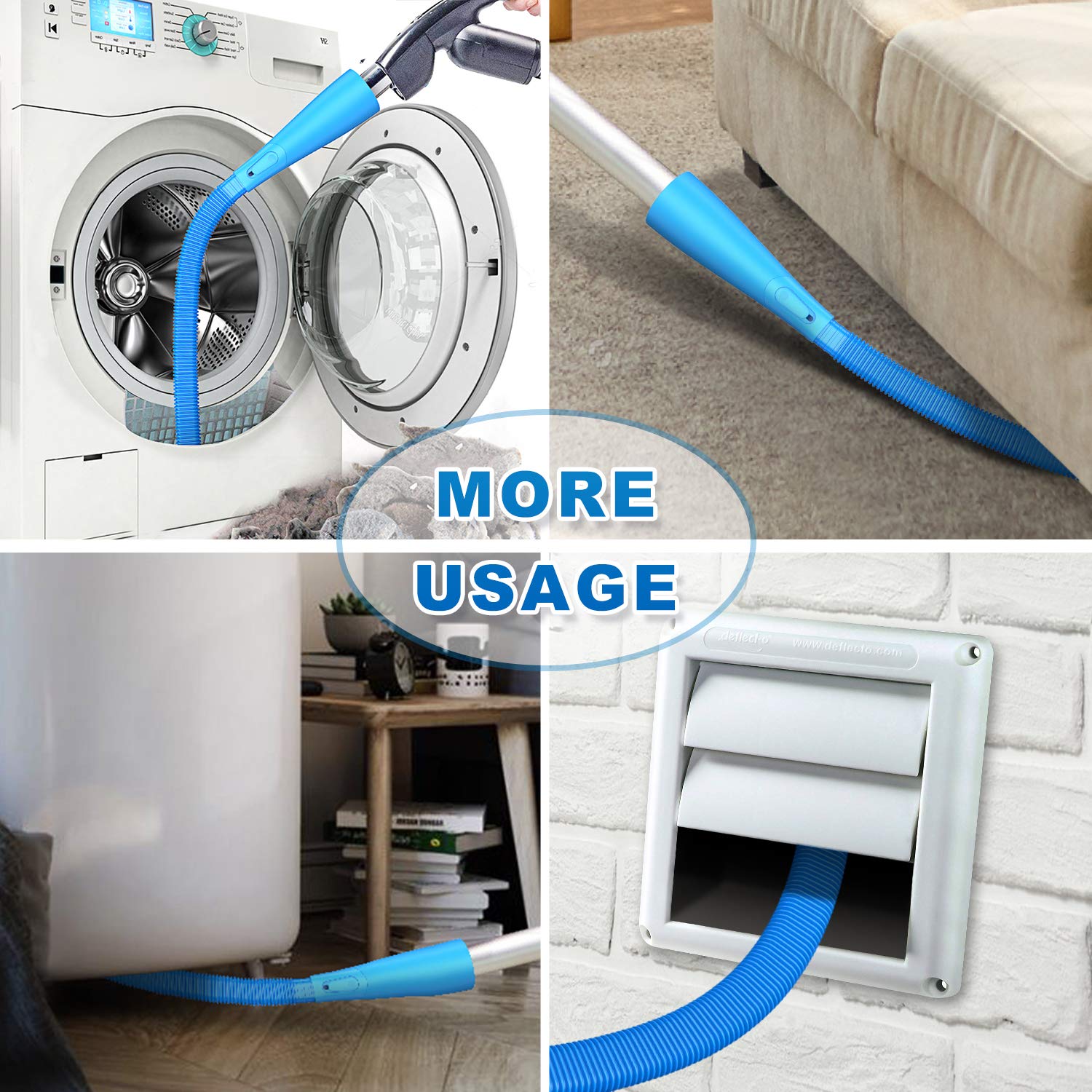 BoxLegend Dryer Vent Cleaner Kit V3 Multiple Combinations Dryer Vent