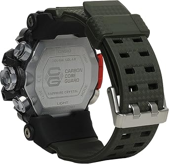 G-Shock Men's Thinner Carbon Mudmaster Watch Solar Green, Mudmaster