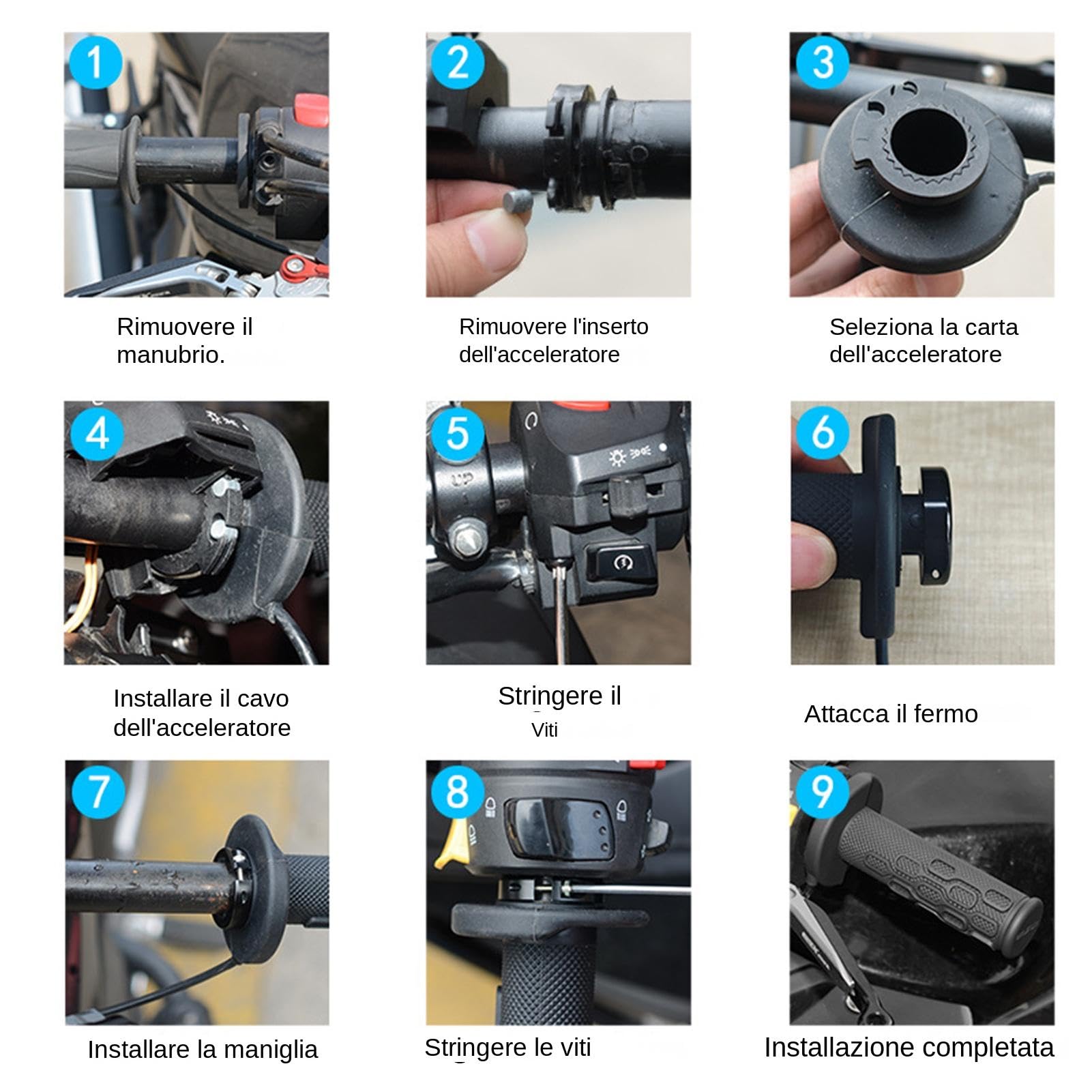 Manopole Riscaldate Manubrio Scooter Riscaldamento Rapido Regolabile | Scaldamanopole Per Accessori Moto Invernali Scaldamanubrio E Manopole Riscaldate Guida Freddo Attrezzatu
