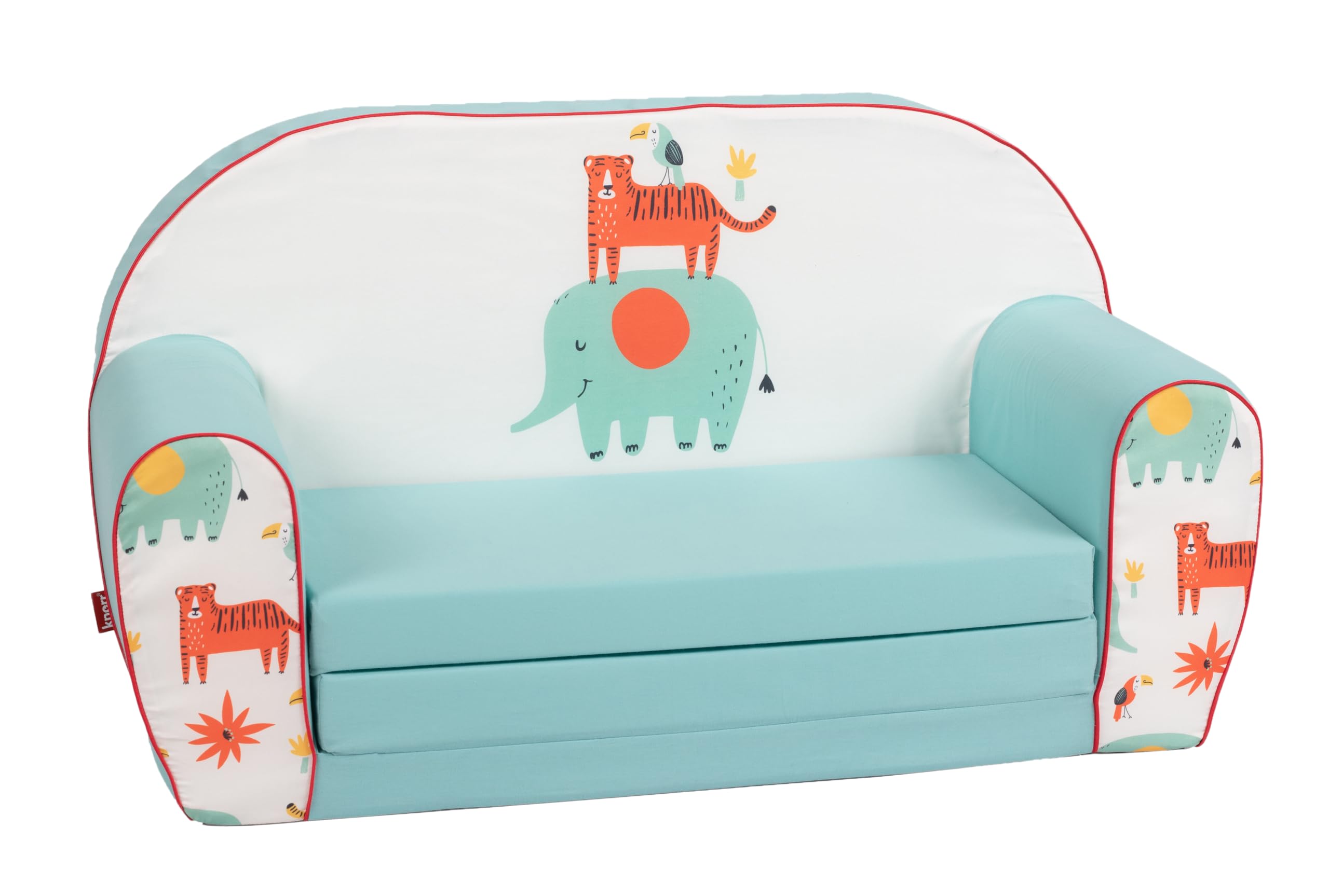 Canapé Pliable Coloré pour Enfant Knorrtoys Wild Life