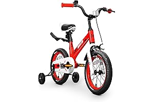 SereneLife 14in Bike with Training Wheels: Perfect For Budding Cyclists
