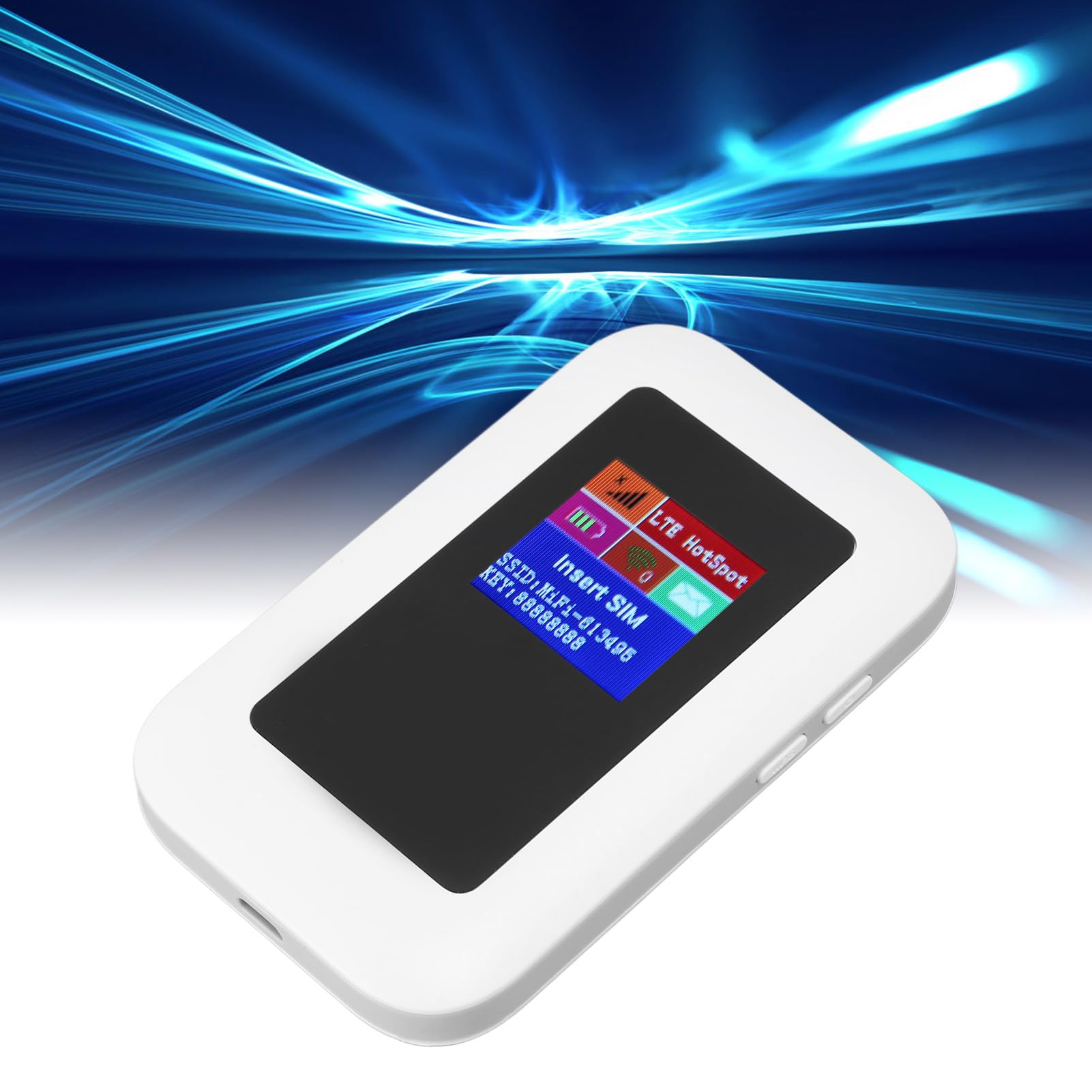 SIXRUN 4G Router WiFi do Podróży, 10 Użytkowników
