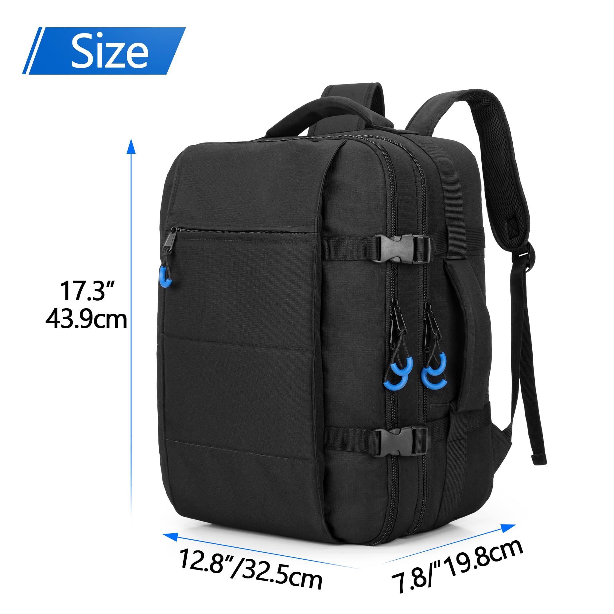 PGmoon Zaino da viaggio compatibile con console PS5/PS5 Slim/PS5 Pro | Custodia protettiva per controller, laptop da 15,6", dischi di gioco (design brevettato)