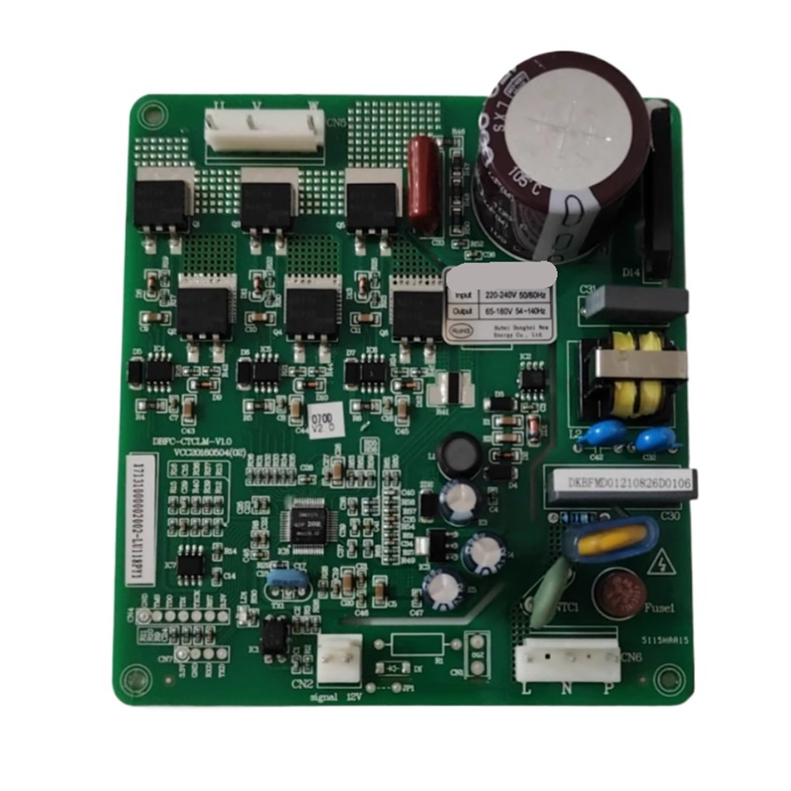 Carte Électronique For Réfrigérateur Midea DBFC-CTCLM LU118PY1