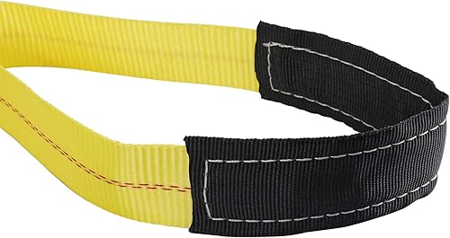 Miniatura 8 de Toolly Paquete de 2 correas de elevación de 6 x 2 pulgadas para construcción, capacidad de 10,000 libras