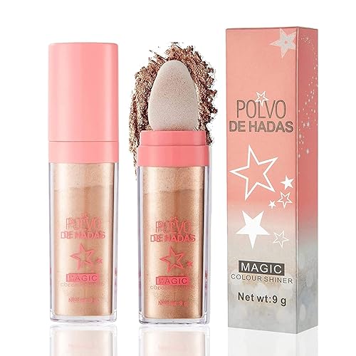Miniatura 8 de Polvo De Hadas Polvo De Hadas - Polvo de Hadas 3D de Alto Brillo Polvo Suelto Purpurina Polvo de Colorete Facial Polvo Brillante para Ojos, Cara,
