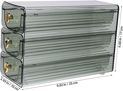 Miniatura 2 de POPETPOP Convenient Food Grade Egg Organizer for Refrigerator Rolling Egg Dispenser Durable Egg Storage Container Capacity Kitchen Supply Easy to