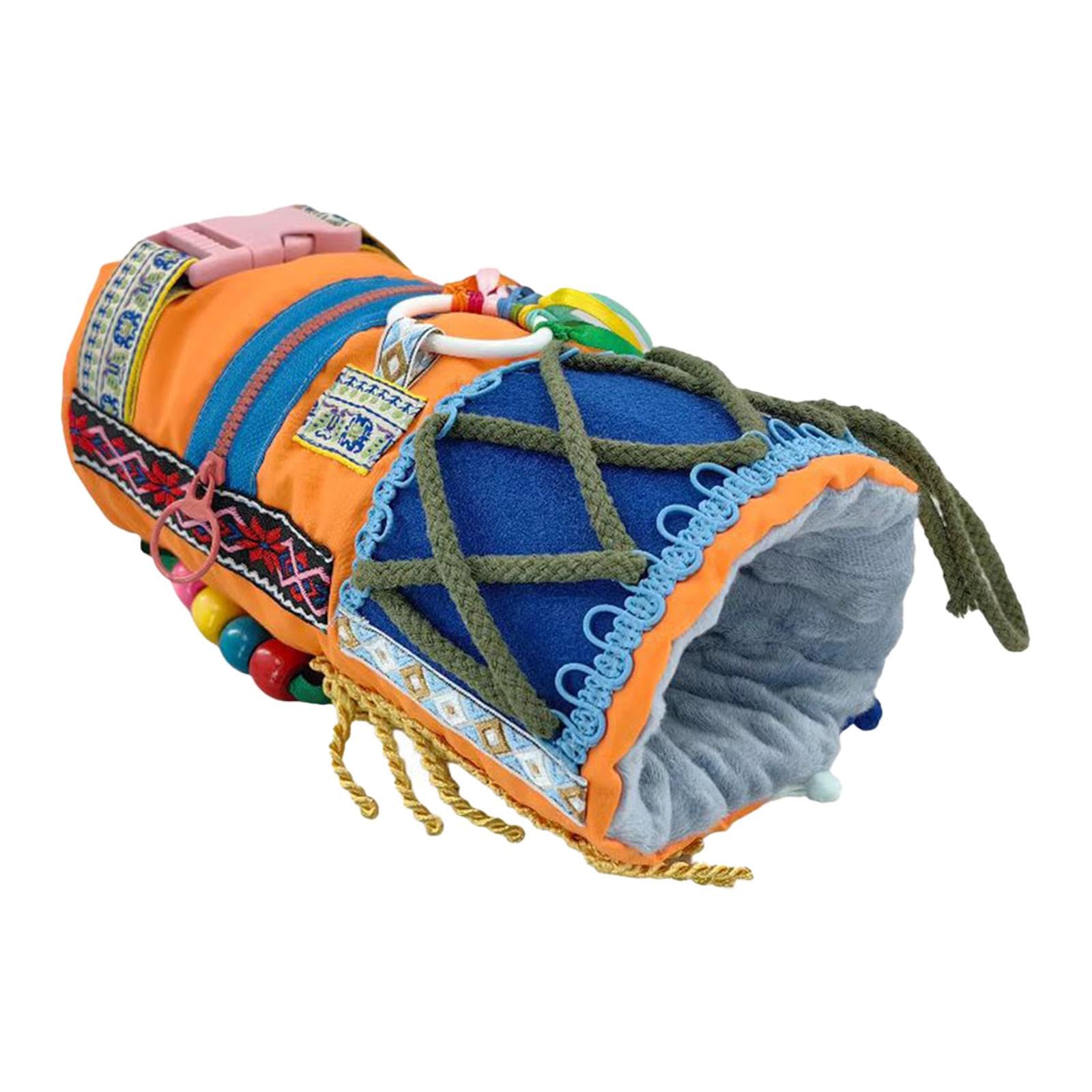 Fidget Wrist Cuff Bracelet Sensoriel Jouet Fidget Manchette Activités Polyester Adapté Aux Personnes Âgées Soutien à Domicile Unité de Soins Mémoire R, Style C