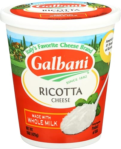 Galbani Whole Milk Ricotta Cheese, 15 oz.