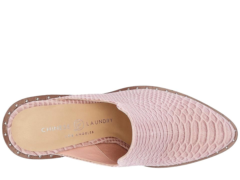 

Chinese Laundry Springfield Mule (Blush Synthetic) High Heels, Taupe
