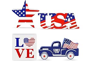 Patriotic Fourth of July Decor Signs