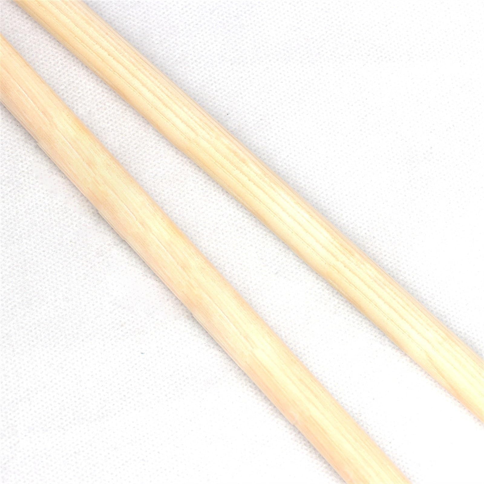 Baguettes De Tambour En Hickory 5A/7A Pour Adultes Débutants, Ensemble De Baguettes De Pratique, Baguettes En Bois Baguette Batterie pour Débutants (Color : 7A)