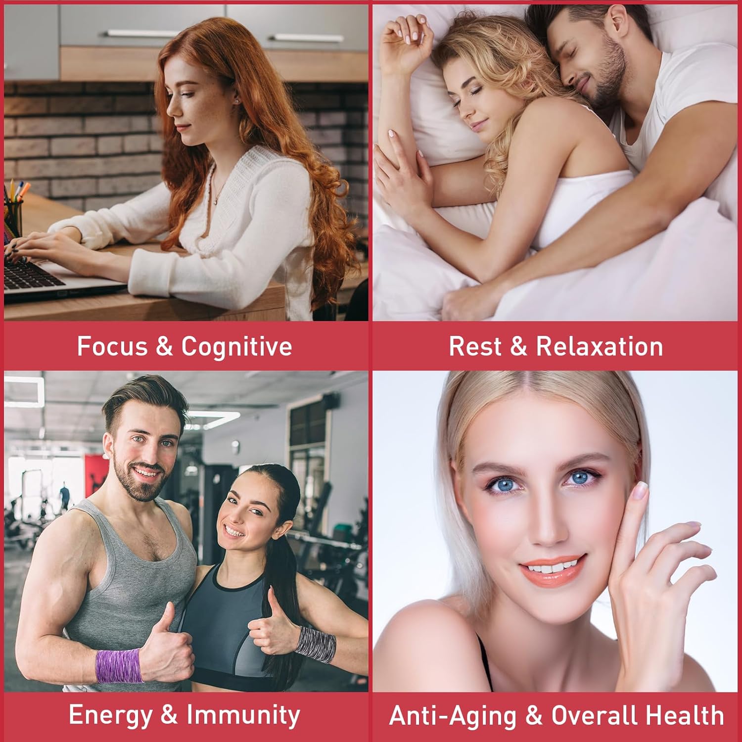 Mushroom Gummies, Cordyceps Reishi Mushroom Supplement Gummies for Adults with Green Tea Extract, Brain Supplements for Memory and Focus, Energy, Athletic Performance*, Rest - 60 Count - Image 8