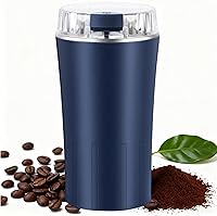 Vista 1 de Molinillo eléctrico de granos de café, molinillo de especias de café, molinillos eléctricos de tuerca de 300 W con cuchillas de acero inoxidable