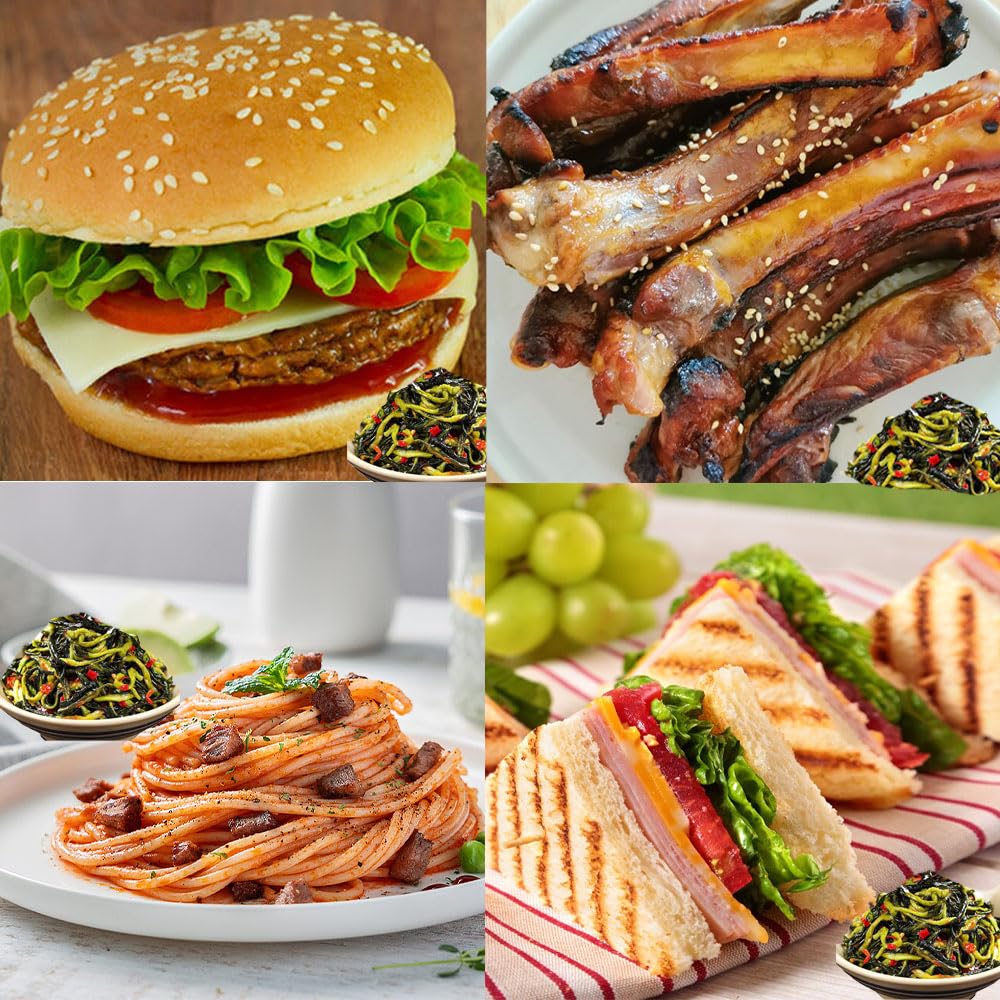 GCYYSIQS Chinese Pickled Vegetables,Homemade Pickles,Crispy Ccucumber Shreds,Breakfast Side Dishes,Ready to Eat Spicy Snack,Chili Sauce黄瓜皮(560g,2cans)