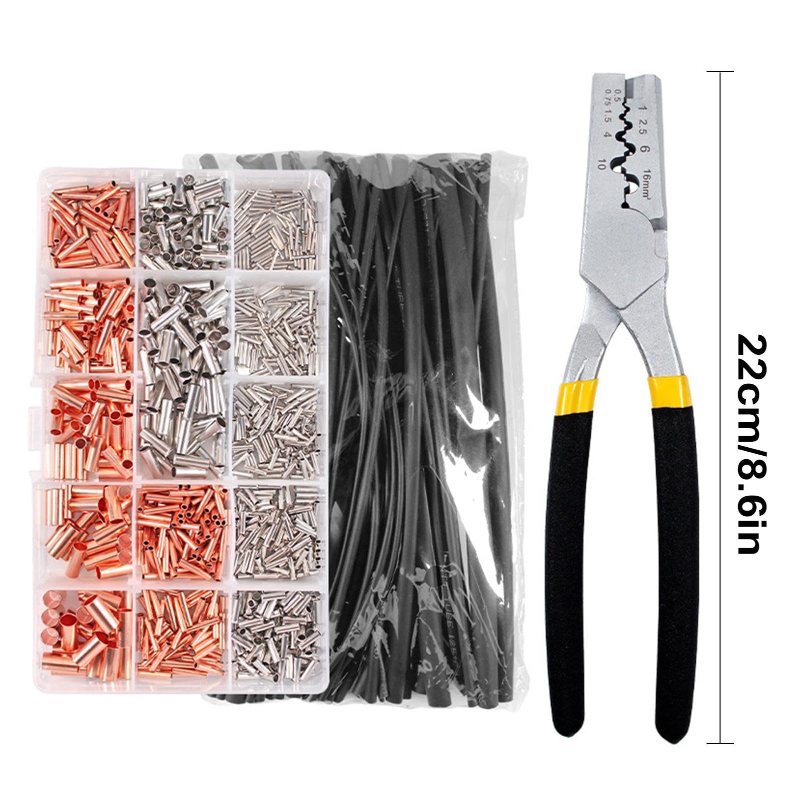 per tubi in rame, strumento per crimpare cavi metallici | Kit di strumenti per tubi in rame,Strumento di crimpatura per cavi metallici di sicurezza per regolatori di tensione,
