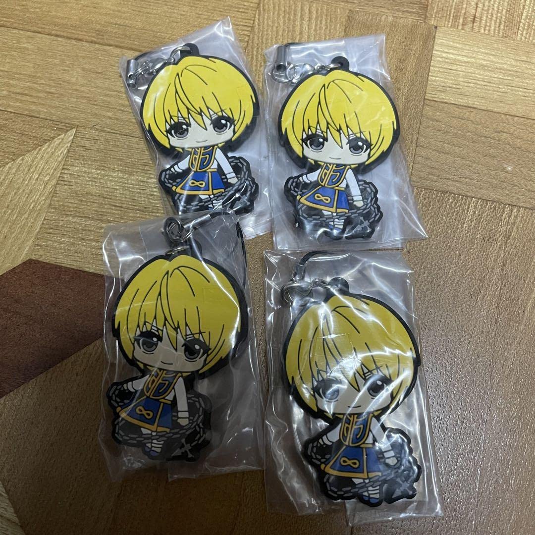 ハンターハンター　マスコットキーホルダー　クラピカ ハンターハンター 旧アニメ キーホルダー クラピカ グリーン Amazon.co