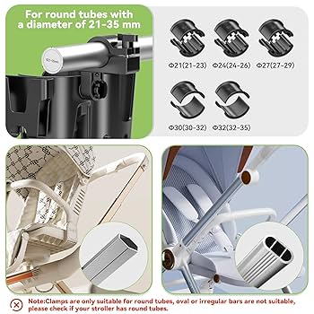 Neboo 黒 ベビーカー カップホルダー付き Neboo 黒 ベビーカー カップホルダー付き