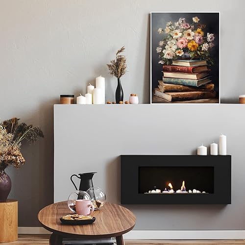 Miniatura 3 de Kits de pintura de diamantes de flores vintage para adultos, pinturas de puntos de diamante de perforación completa para principiantes, pintura