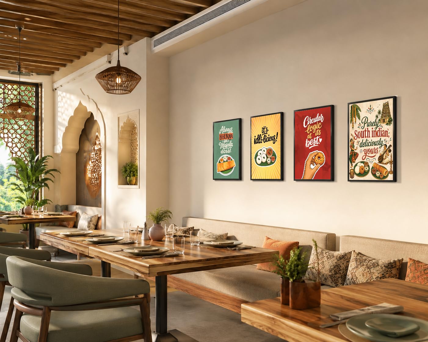 Restaurant Wall Art - South Indian Food Quotes -3 Restaurant Wall Art - South Indian Food Quotes -3