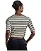 Lauren Ralph Lauren Striped Stretch Cotton Boatneck Tee - #2 of 4