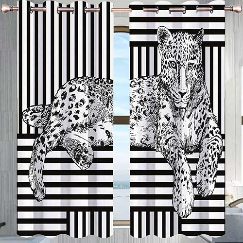 Miniatura 10 de Cortinas para Cuarto, cortinas térmicas para puerta, cortinas para Ventanas de Cuarto de 55 pulgadas de ancho por 72 pulgadas de alto