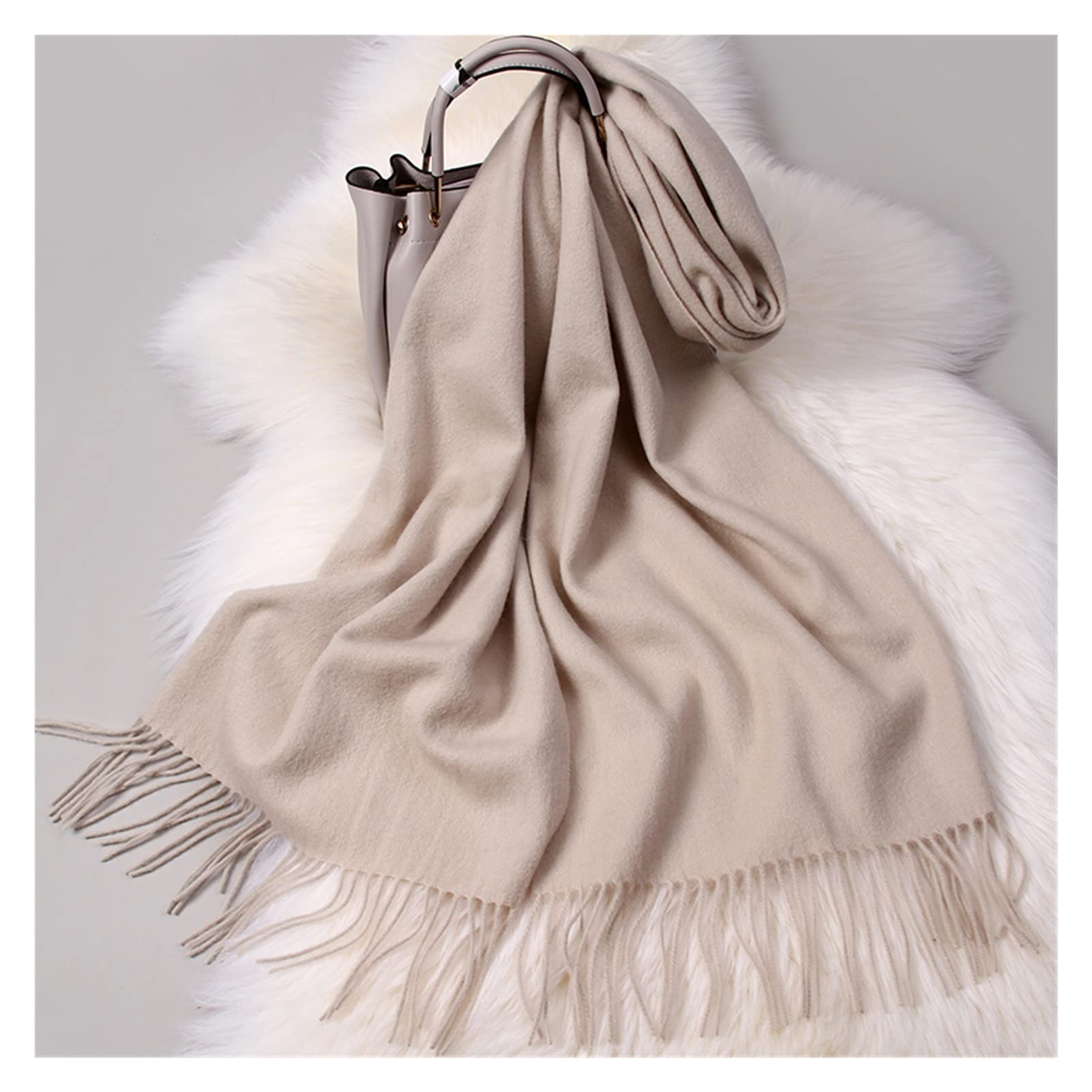 Foulard Donna Donne Sciarpa Invernale Cashmere Feeling Pashmina Scialle Involucri Morbidi Coperta Calda Sciarpe For Le Donne Sciarpa Con Sciarpe Nappa For Signore Sciarpa Unisex