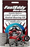 Vista 1 de FastEddy Bearings Compatible con Kyosho Optima (# 3032 - Original) Kit de rodamientos sellados