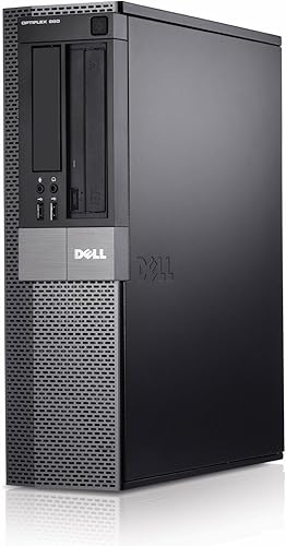 Dell Computadora de escritorio Optiplex 960 SFF Business de alto rendimiento (Intel 2 Duo de 3.0 GHz, memoria DDR3 de 4 GB, disco duro de 750 GB,