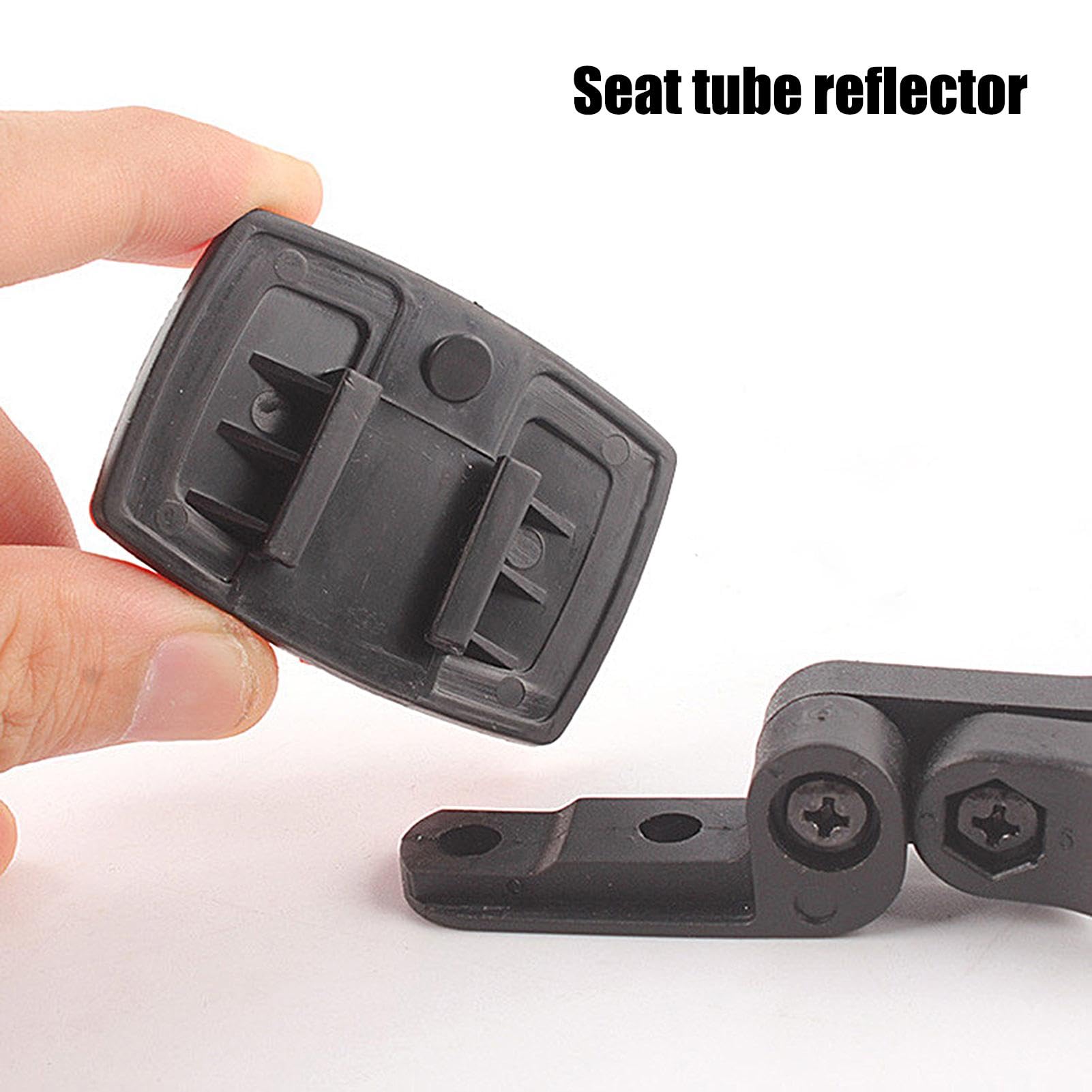 Réflecteurs Arrière De Vélo, Panneau D'avertissement Arrière Réfléchissant à La Tombée De La Nuit – Équipement De Cyclisme Pour Femmes, Jeunes, Adolescents, Cyclistes, Adultes, Améliorant La Sécurité