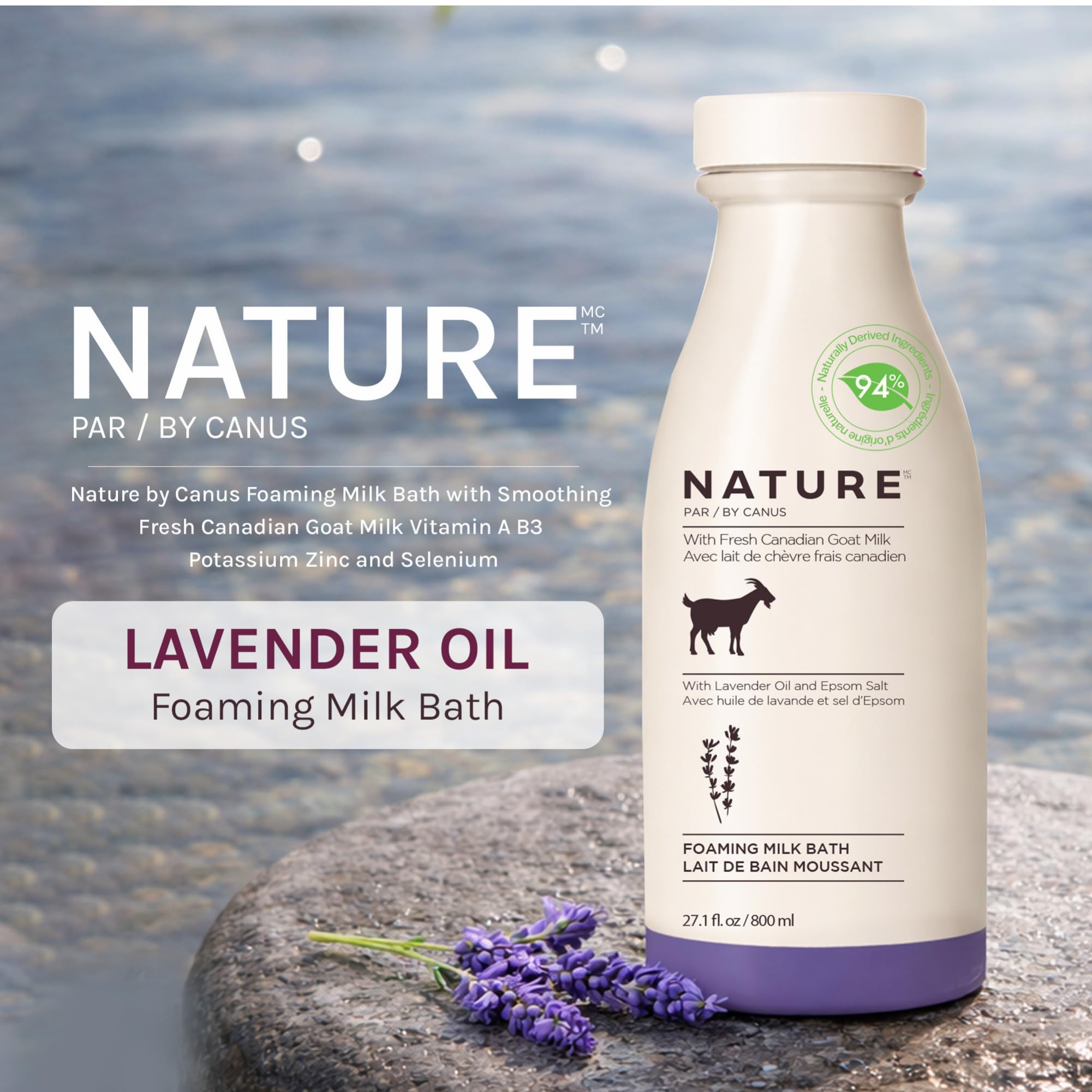 Nature by Canus Goat Milk Foaming Bath