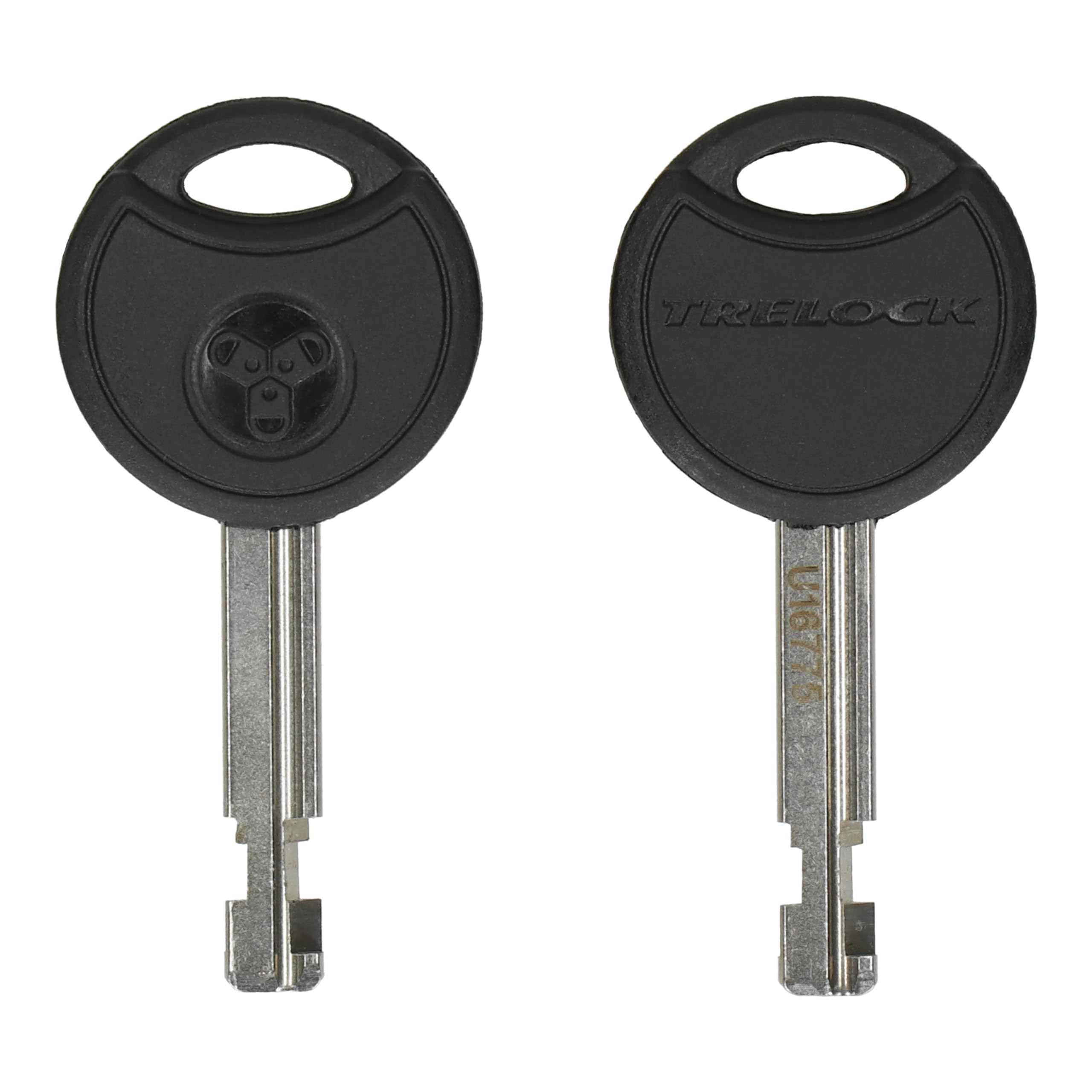 TRELOCK BC 680 Kettenschloss – Länge 110 cm – Kettenglieder 9,5 mm – Sicherheitsstufe 17 – Mit 2 Schlüsseln