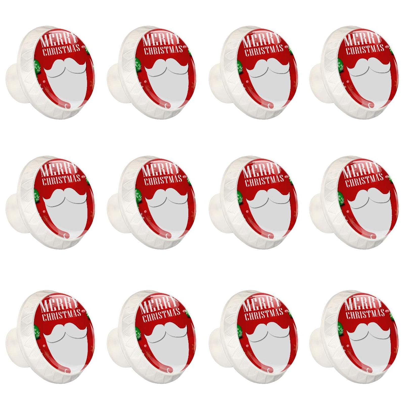 Boutons de meuble Noël lot créatif rouge pour offrir en cadeau