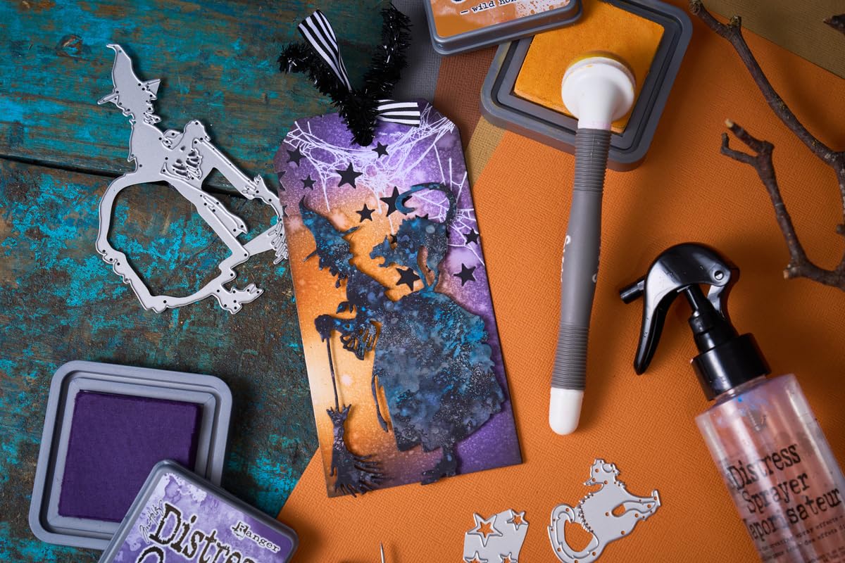 Amazon.com: Sizzix Thinlits By Tim Holtz Alterations - Witchcraft